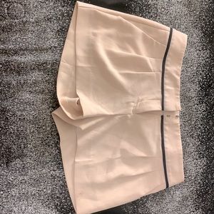 Size 0 creamy white shorts